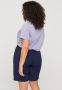 Zizzi Short Cotton met trekkoord - Thumbnail 2