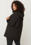 Zizzi waterdichte korte softshell jas met capuchon zwart - Thumbnail 4