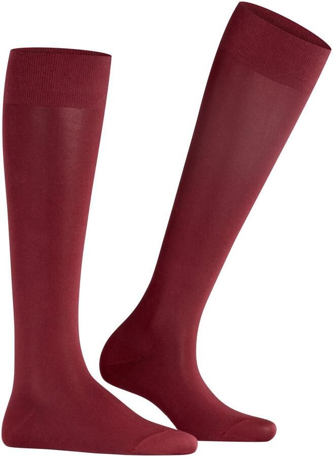 FALKE Kniekousen Cotton touch zachte comfortband drukvrije pasvorm ade d - Foto 2