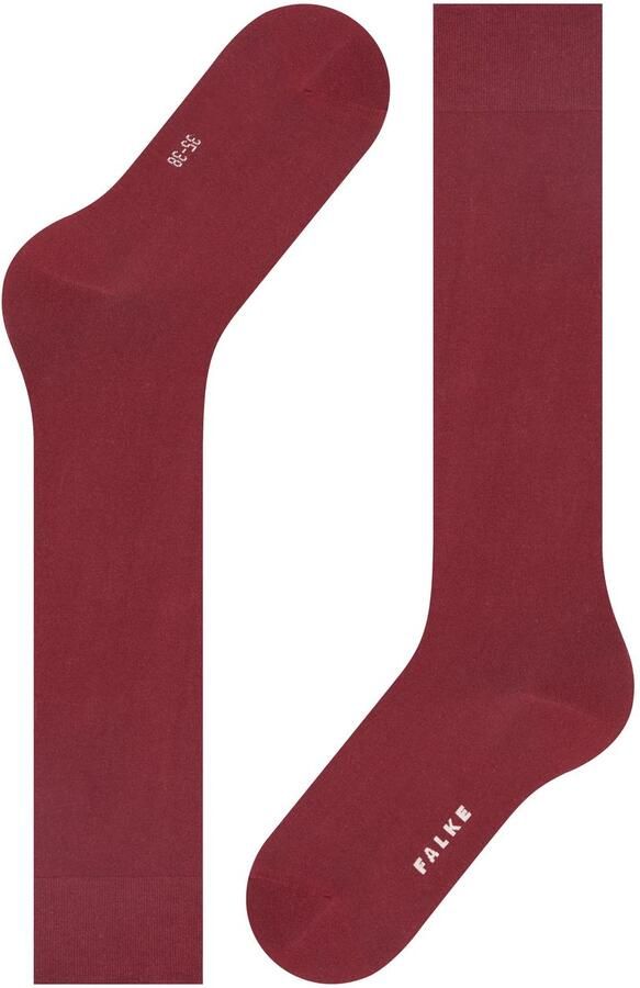 FALKE Kniekousen Cotton touch zachte comfortband drukvrije pasvorm ade d - Foto 3