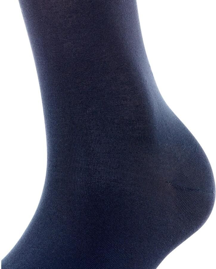 FALKE Kniekousen Cotton touch zachte comfortband drukvrije pasvorm ade d