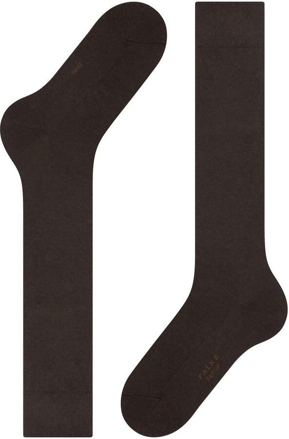 FALKE Kniekousen Familie ademend zacht ribboorden - Foto 3