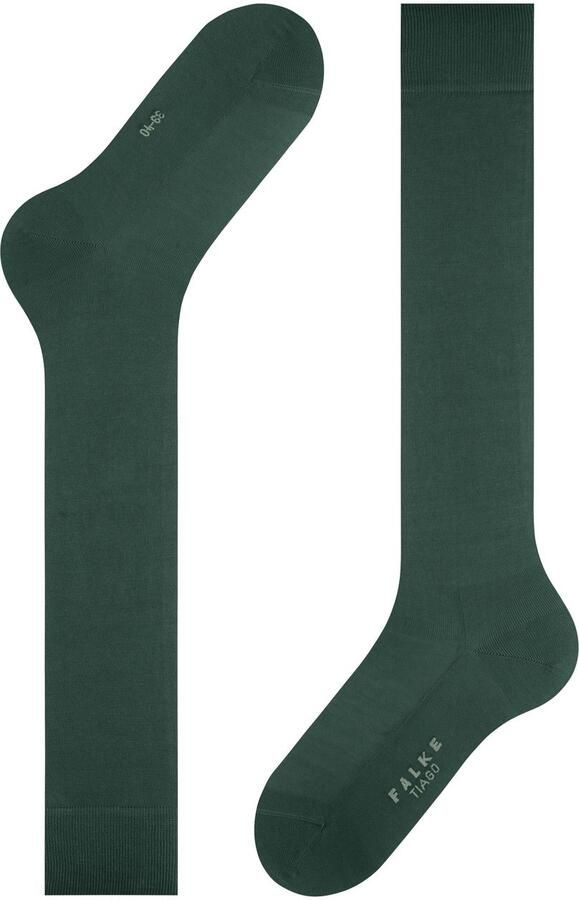 FALKE Kniekousen Tiago met lichte glans ademend - Foto 3