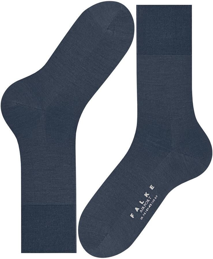 FALKE Sokken Airport klimaatregulerend door scheerwol ademend geurremmend - Foto 2
