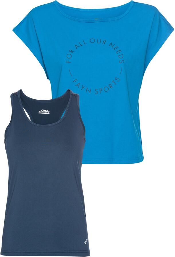 FAYN SPORTS Trainingsshirt 2-delig shirt & top (voordeelset 2-delig) - Foto 7