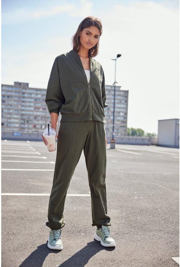 FCUK Sweatvest met kraag en doorlopende rits (1-delig) - Foto 5