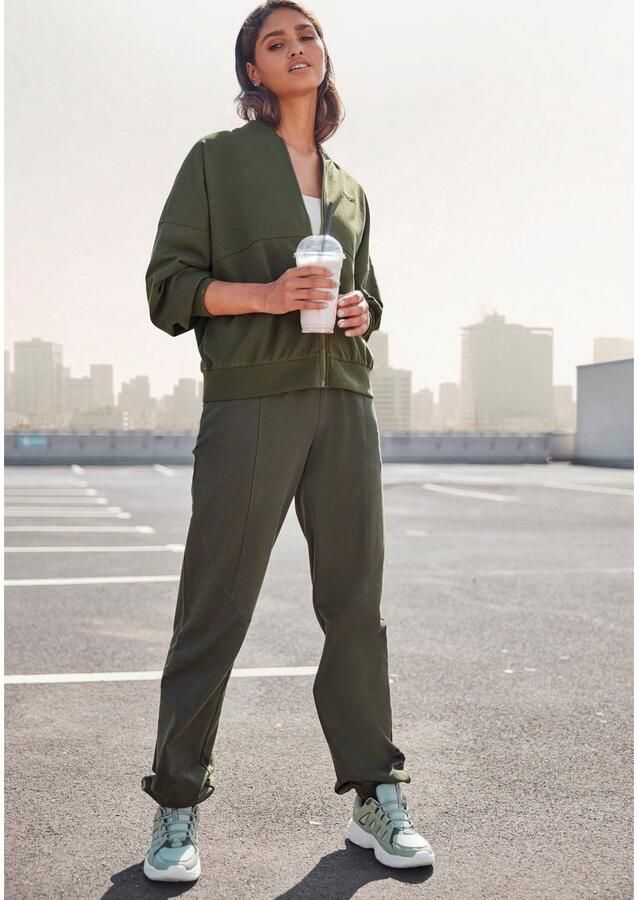 FCUK Sweatvest met kraag en doorlopende rits (1-delig) - Foto 4