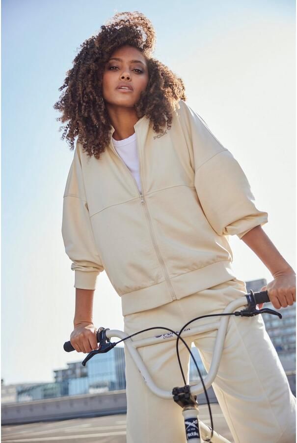 FCUK Sweatvest met kraag en doorlopende rits (1-delig) - Foto 6