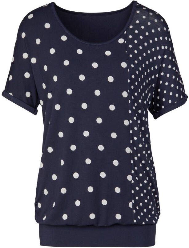 Feel good Shirt met korte mouwen Longshirt (1-delig)