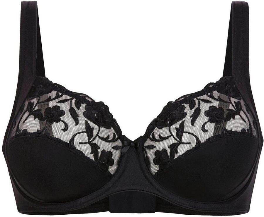 Felina Beugel-bh Moments Bloemenborduurwerk decoratieve strik comfort-bügel - Foto 4