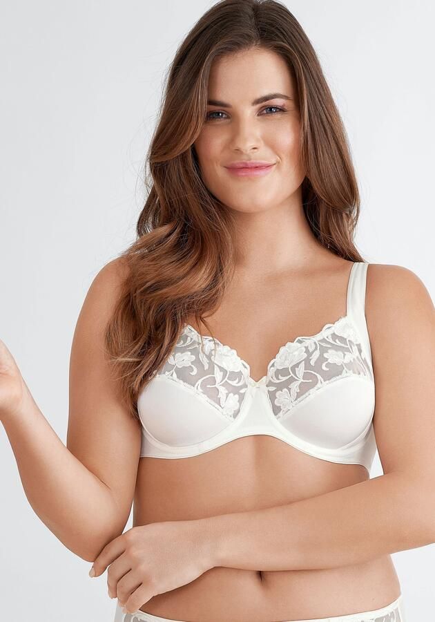 Felina Beugel-bh Moments Bloemenborduurwerk decoratieve strik comfort-bügel - Foto 5