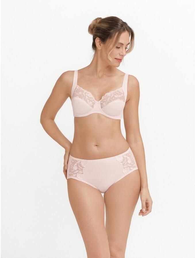 Felina Beugelloze-bh Moments met kant bloemenborduursel ondersteunende functie en volle cups - Foto 5