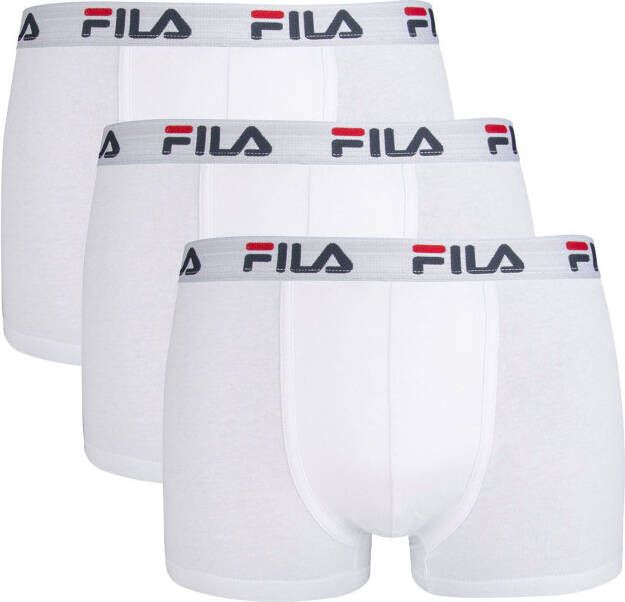 Fila Boxershort met elastische logoband (set 3 stuks)