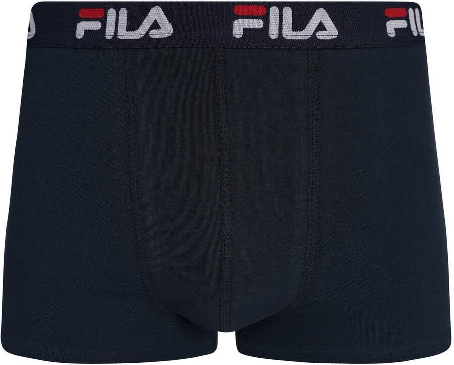 Fila Boxershort comfortabel katoenmix elastisch zacht sportief zonder ingreep (Set van 4) - Foto 2