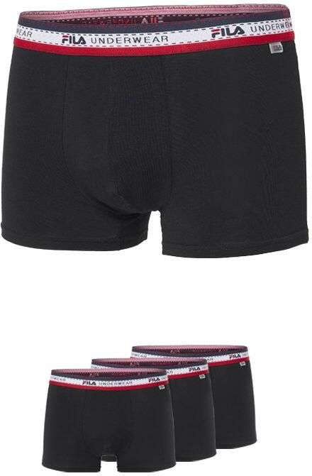 Fila Boxershort MAN BOXER SHORTS elastische logo-geweven tailleband zonder opening (3 stuks) - Foto 5