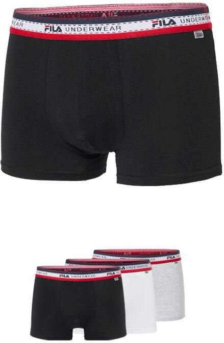 Fila Boxershort MAN BOXER SHORTS elastische logo-geweven tailleband zonder opening (3 stuks) - Foto 11