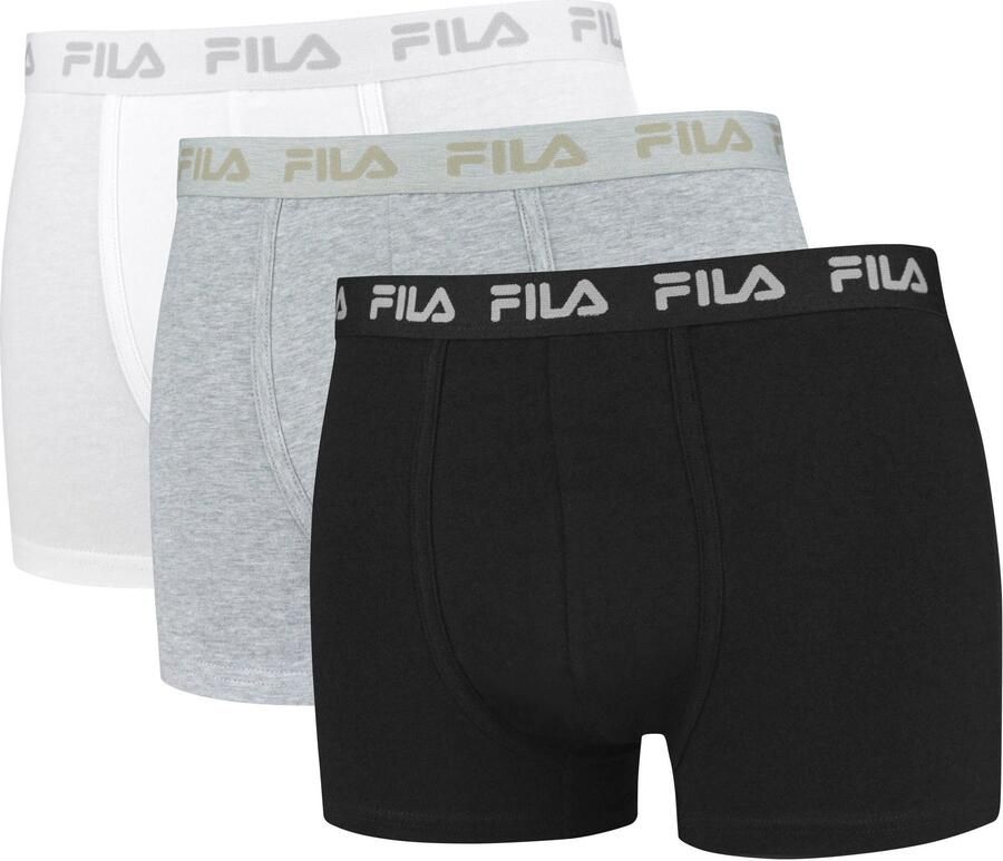Fila Boxershort MAN BOXER SHORTS met elastische logoband (Set van 3) - Foto 6