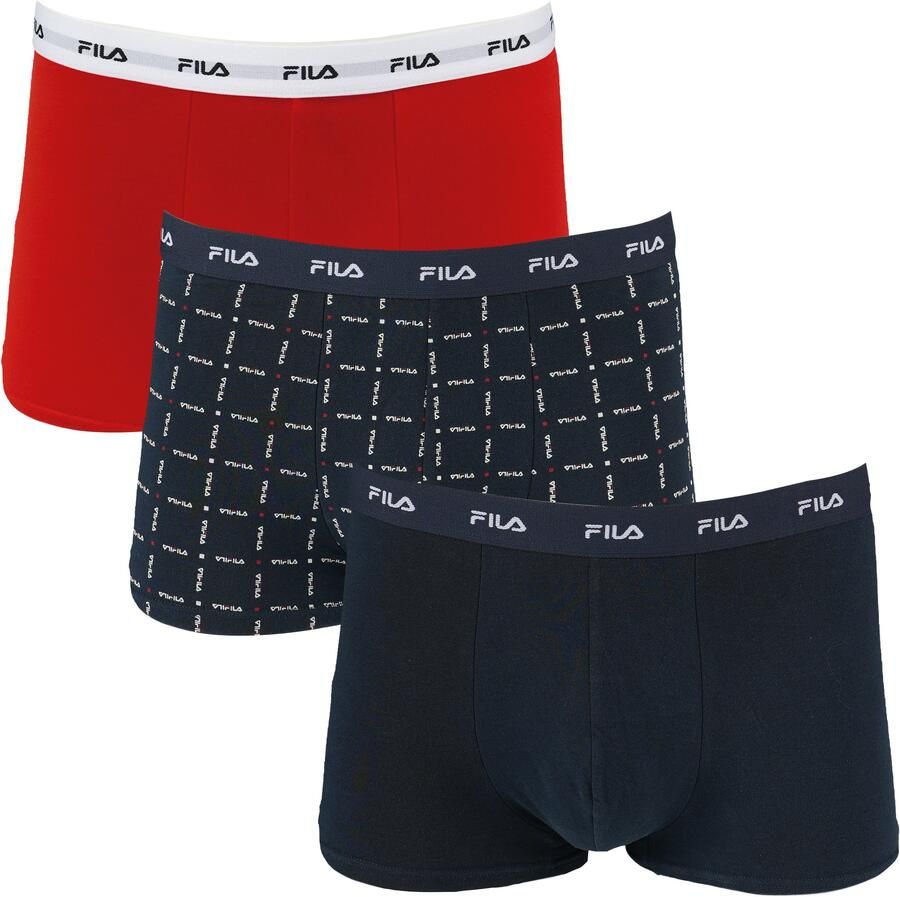 Fila Boxershort MAN BOXER SHORTS met elastische logoband (Set van 3) - Foto 7