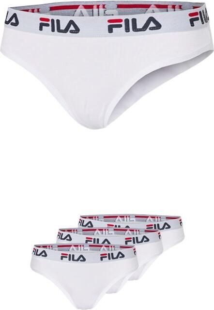 Fila Brazilian slip WOMAN BRAZILIAN SLIP met elastische logoband (Set van 3) - Foto 5