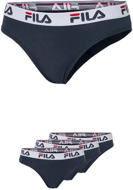 Fila Brazilian slip WOMAN BRAZILIAN SLIP met elastische logoband (Set van 3) - Foto 6