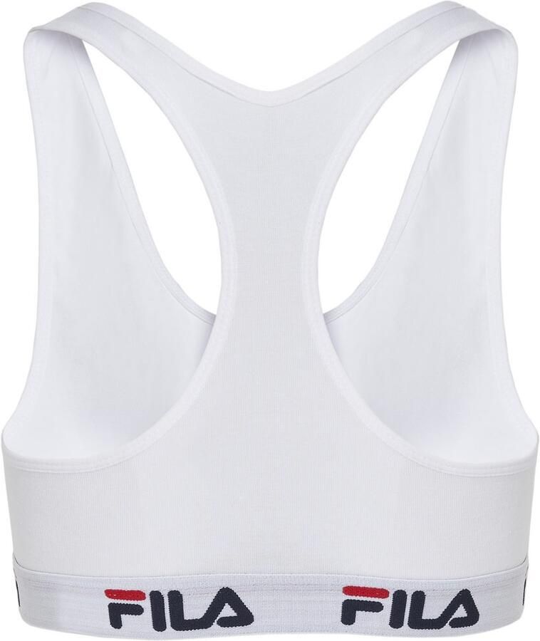 Fila Bralette JUNIOR GIRL BRA naadloos racerback-rug onderborstband met logo-opschrift (Set van 2) - Foto 2