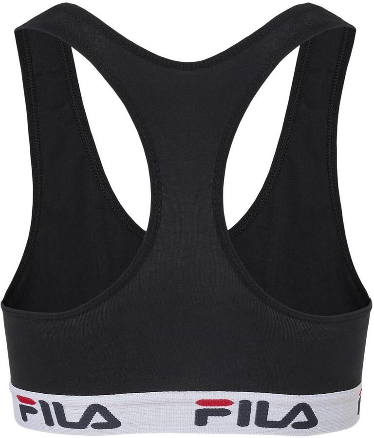 Fila Bralette JUNIOR GIRL BRA naadloos racerback-rug onderborstband met logo-opschrift (Set van 2)