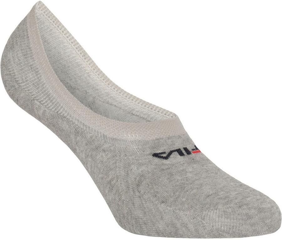 Fila Enkelsokken UNISEX GHOST SOCKS met logo-opschrift siliconen strepen op de hiel voor betere grip (6 paar)