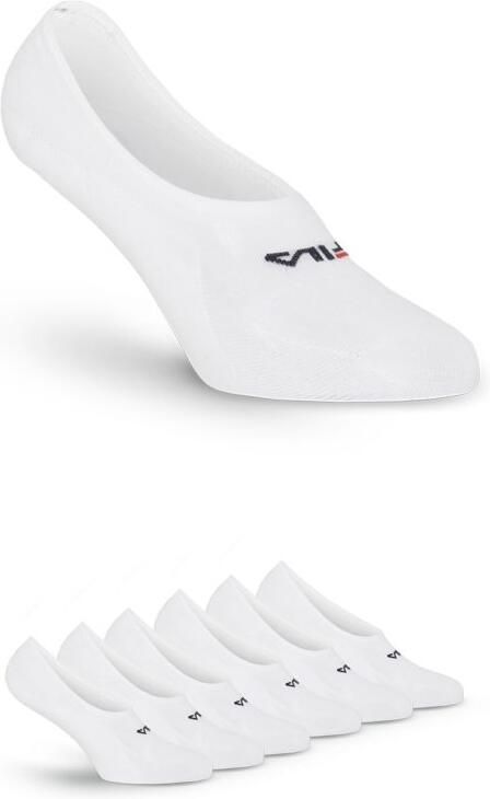 Fila Enkelsokken UNISEX GHOST SOCKS met logo-opschrift siliconen strepen op de hiel voor betere grip (6 paar) - Foto 6