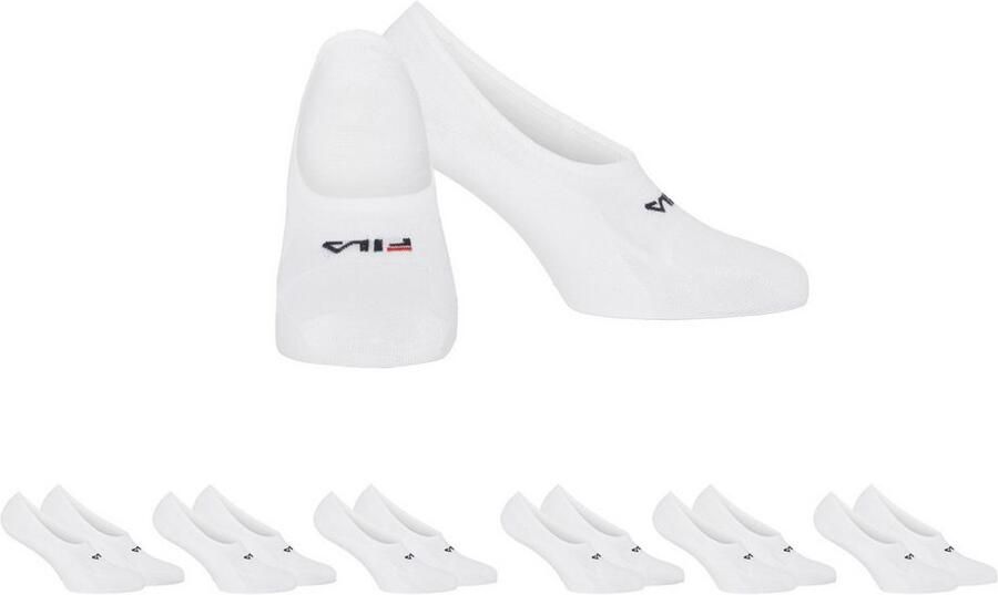 Fila Enkelsokken UNISEX GHOST SOCKS met logo-opschrift siliconen strepen op de hiel voor betere grip (6 paar) - Foto 2