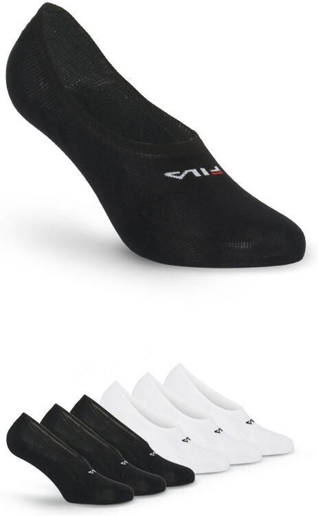 Fila Enkelsokken UNISEX GHOST SOCKS met logo-opschrift siliconen strepen op de hiel voor betere grip (6 paar) - Foto 4