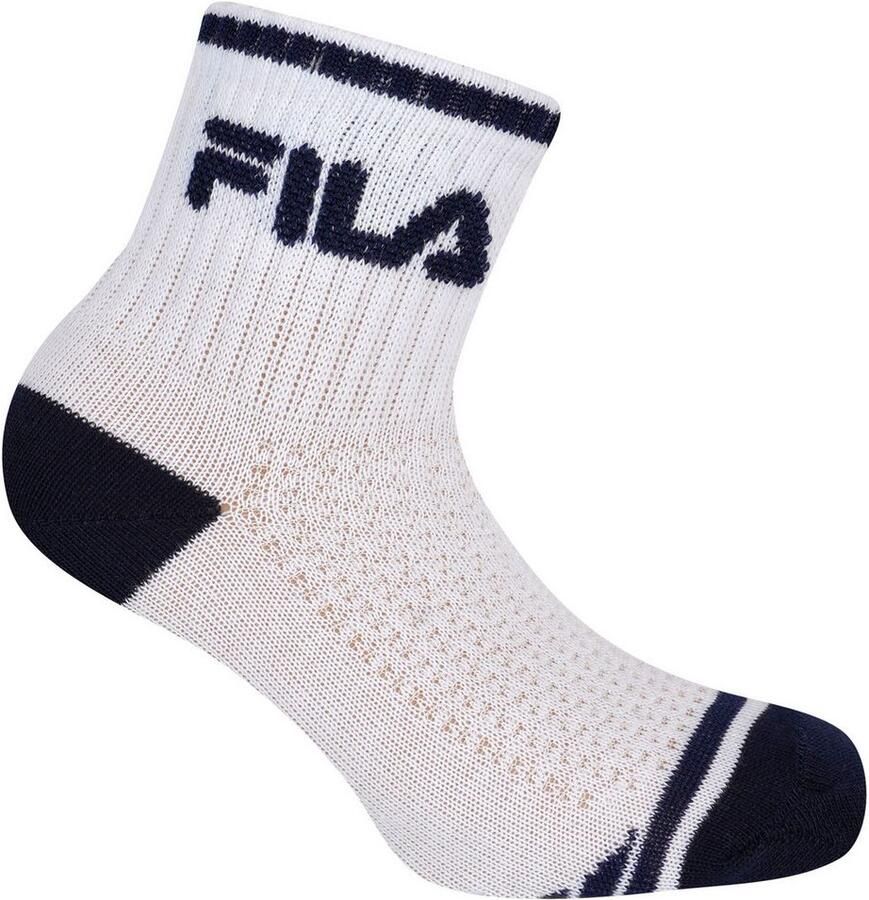 Fila Korte sokken JUNIOR BOY QUARTER SOCKS met verstevigde hiel en teen (6 paar)
