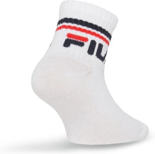 Fila Korte sokken JUNIOR UNISEX QUARTER PLAIN SOCKS met gebreid logo in de ribband kindersokken (set 6 paar) - Foto 5