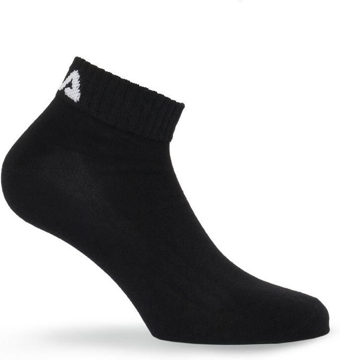 Fila Korte sokken UNISEX INVISIBLE PLAIN SOCKS Katoen gsel ribboorden platte teennaad (6 paar Set van 6) - Foto 5