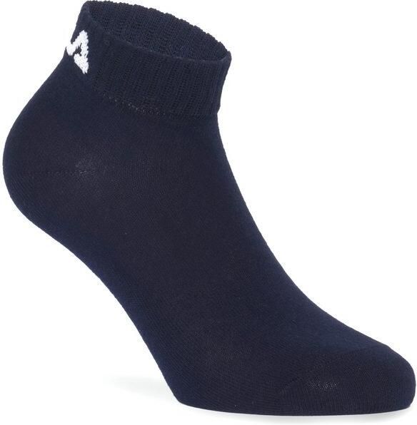 Fila Korte sokken UNISEX INVISIBLE PLAIN SOCKS Katoen gsel ribboorden platte teennaad (6 paar Set van 6) - Foto 3