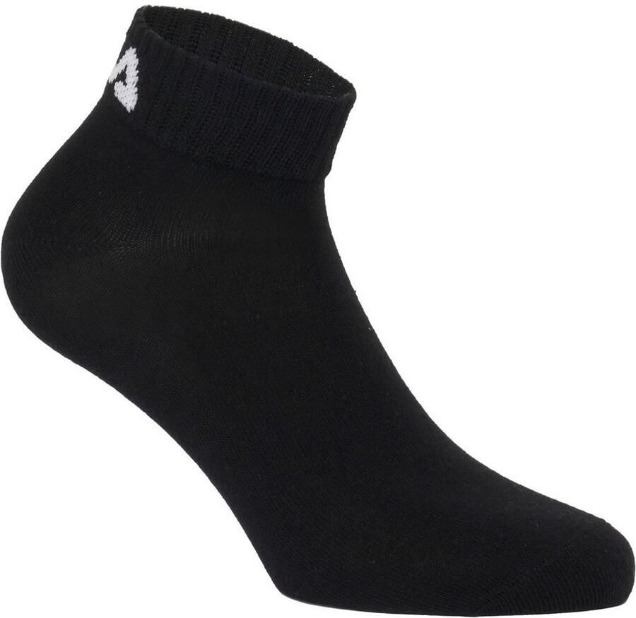 Fila Korte sokken UNISEX INVISIBLE PLAIN SOCKS Katoen gsel ribboorden platte teennaad (6 paar Set van 6) - Foto 2