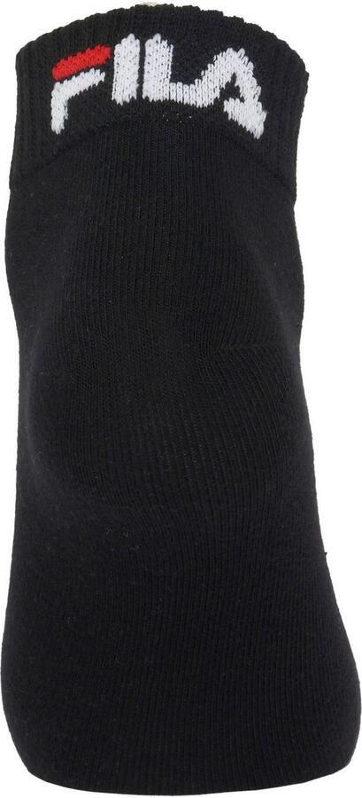 Fila Korte sokken UNISEX INVISIBLE PLAIN SOCKS Katoen gsel ribboorden platte teennaad (6 paar Set van 6) - Foto 5