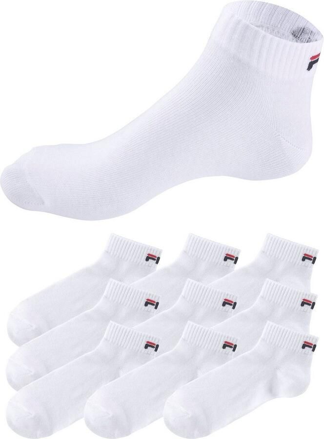 Fila Korte sokken UNISEX QUARTER PLAIN SOCKS (9 paar Set van 9) - Foto 2