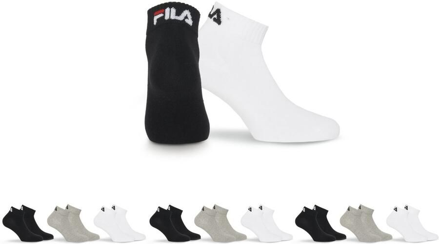 Fila Korte sokken UNISEX QUARTER PLAIN SOCKS (9 paar Set van 9) - Foto 2
