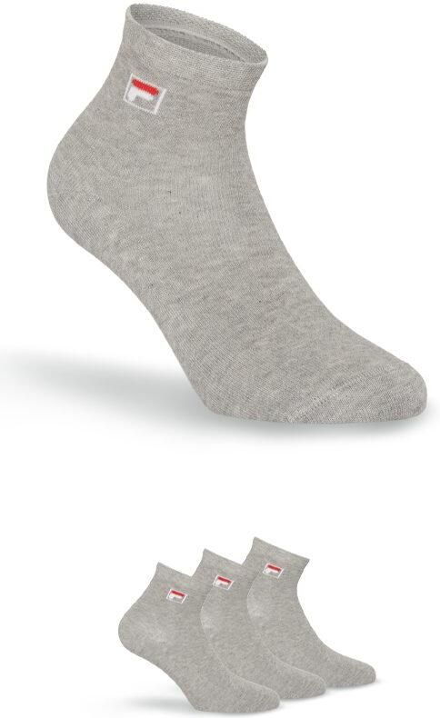Fila Korte sokken UNISEX QUARTER PLAIN SOCKS (set 3 paar) - Foto 5
