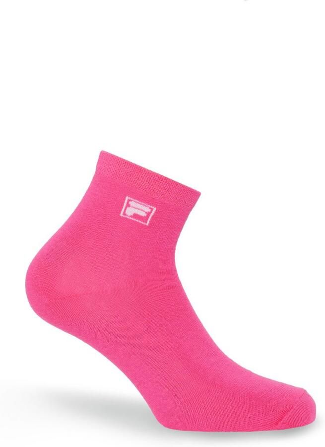 Fila Korte sokken UNISEX QUARTER PLAIN SOCKS (set 3 paar)