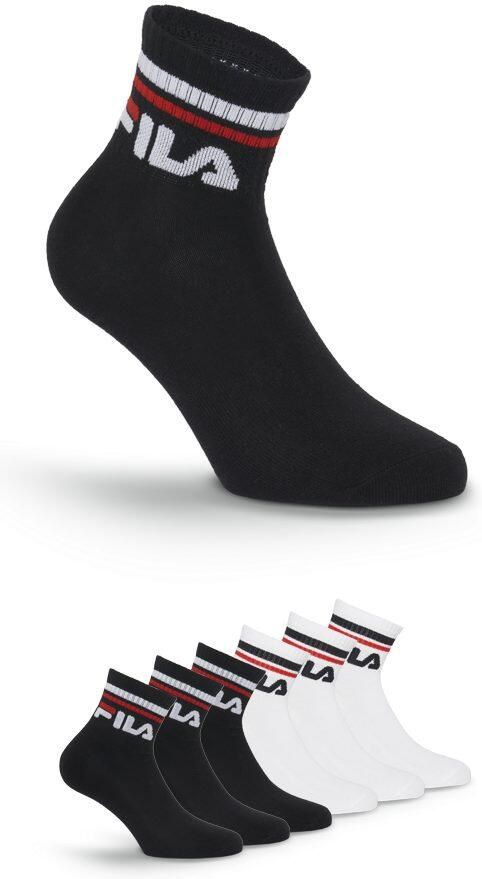 Fila Korte sokken UNISEX QUARTER PLAIN SOCKS (set 6 paar) - Foto 5