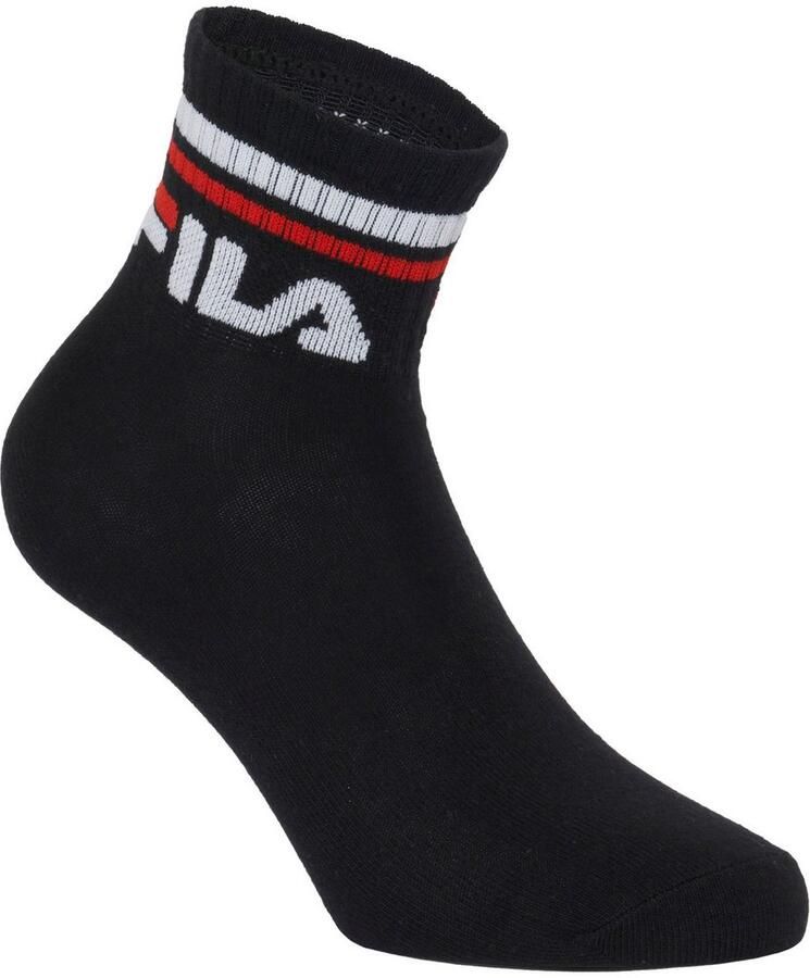 Fila Korte sokken UNISEX QUARTER PLAIN SOCKS (set 6 paar)