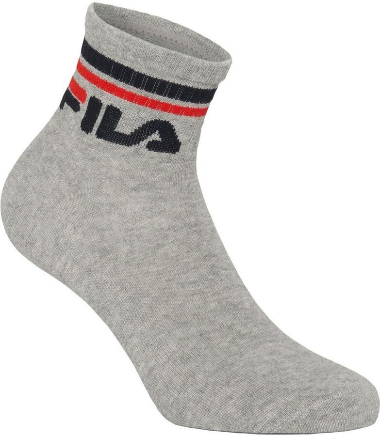 Fila Korte sokken UNISEX QUARTER PLAIN SOCKS (set 6 paar)