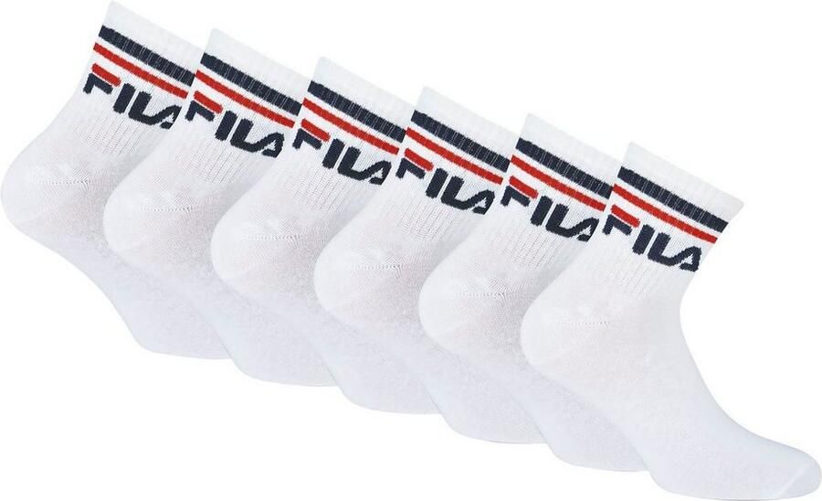 Fila Korte sokken UNISEX QUARTER PLAIN SOCKS (set 6 paar) - Foto 2