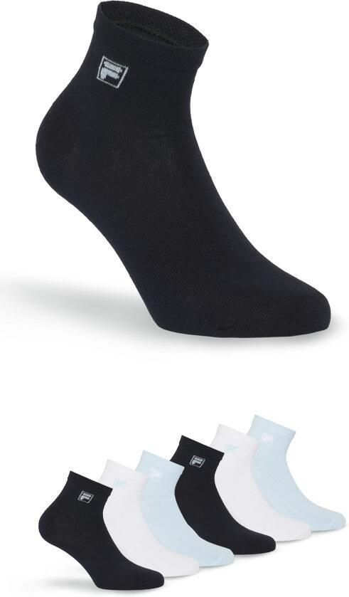 Fila Korte sokken UNISEX QUARTER PLAIN SOCKS (set 6 paar) - Foto 6