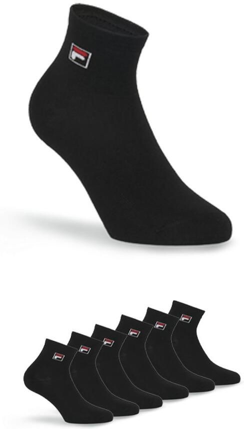 Fila Korte sokken UNISEX QUARTER PLAIN SOCKS (set 6 paar) - Foto 5