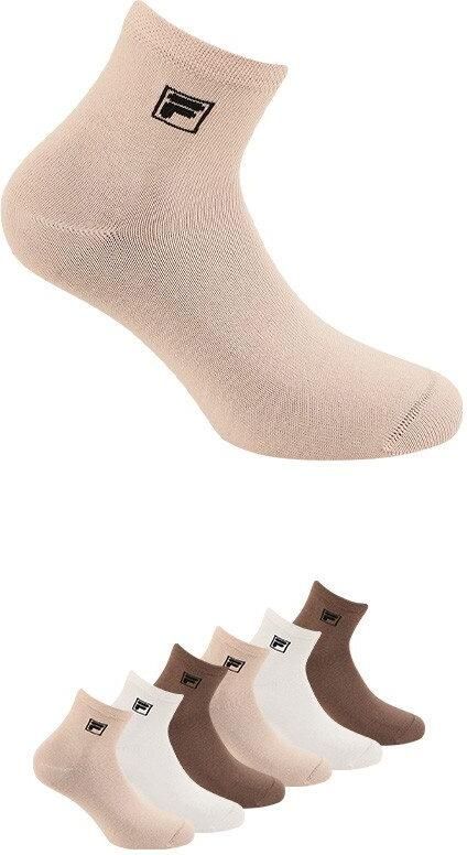 Fila Korte sokken UNISEX QUARTER PLAIN SOCKS (set 6 paar) - Foto 2