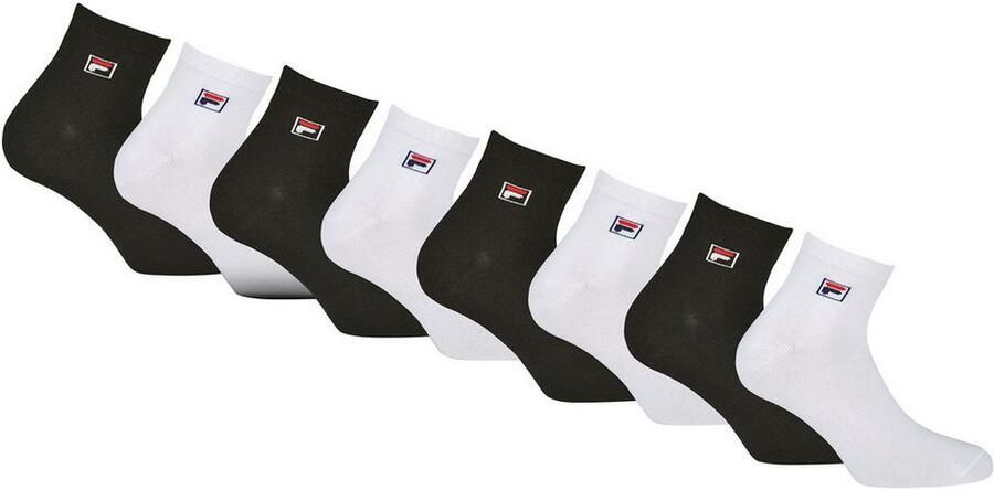 Fila Korte sokken UNISEX QUARTER PLAIN SOCKS (set 9 paar)