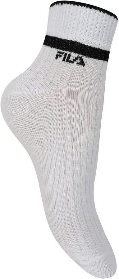 Fila Korte sokken WOMAN QUARTER SOCKS met geribbelde enkelpartij (6 paar) - Foto 2