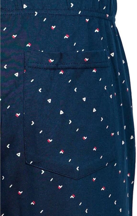 Fila Shortama MAN JERSEY PYJAMAS Broek gestippeld met elastiek shirt met ronde hals (2-delig) - Foto 7